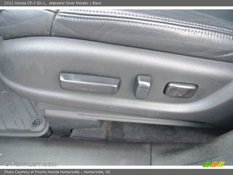 Alabaster Silver Metallic / Black 2012 Honda CR-V EX-L