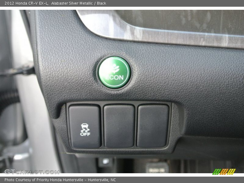 Alabaster Silver Metallic / Black 2012 Honda CR-V EX-L