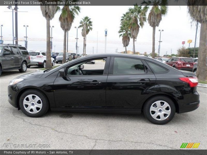Tuxedo Black / Charcoal Black 2014 Ford Focus S Sedan