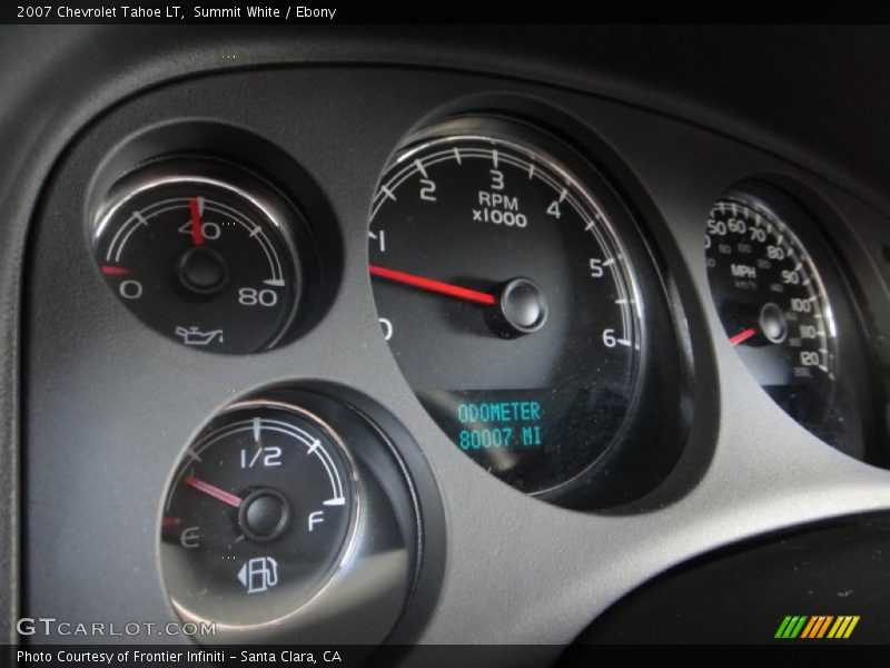 Summit White / Ebony 2007 Chevrolet Tahoe LT