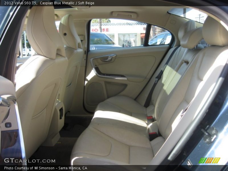 Caspian Blue Metallic / Soft Beige 2012 Volvo S60 T5