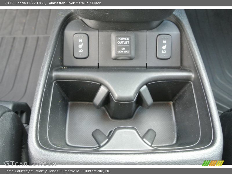 Alabaster Silver Metallic / Black 2012 Honda CR-V EX-L