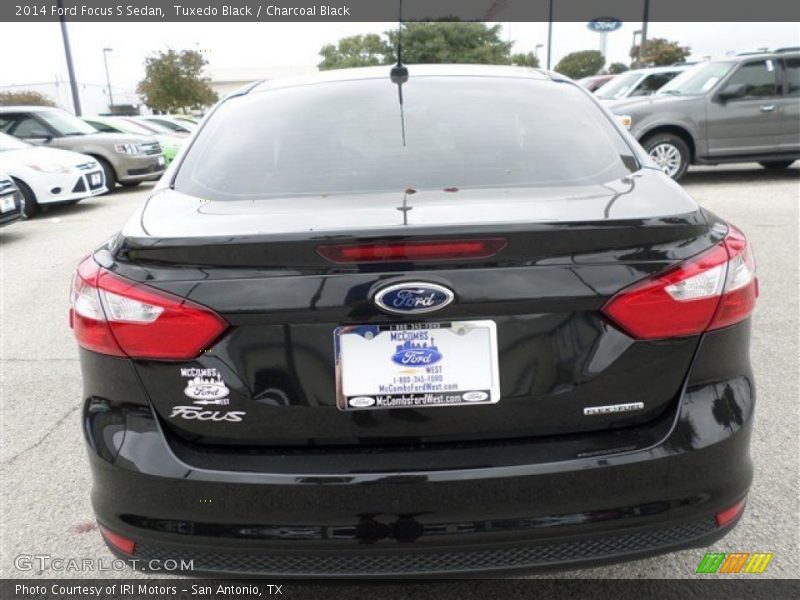 Tuxedo Black / Charcoal Black 2014 Ford Focus S Sedan