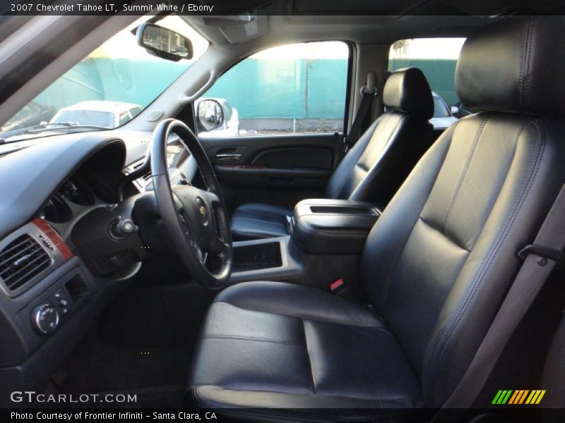 Summit White / Ebony 2007 Chevrolet Tahoe LT