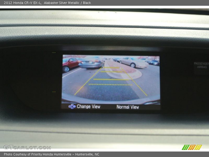 Alabaster Silver Metallic / Black 2012 Honda CR-V EX-L