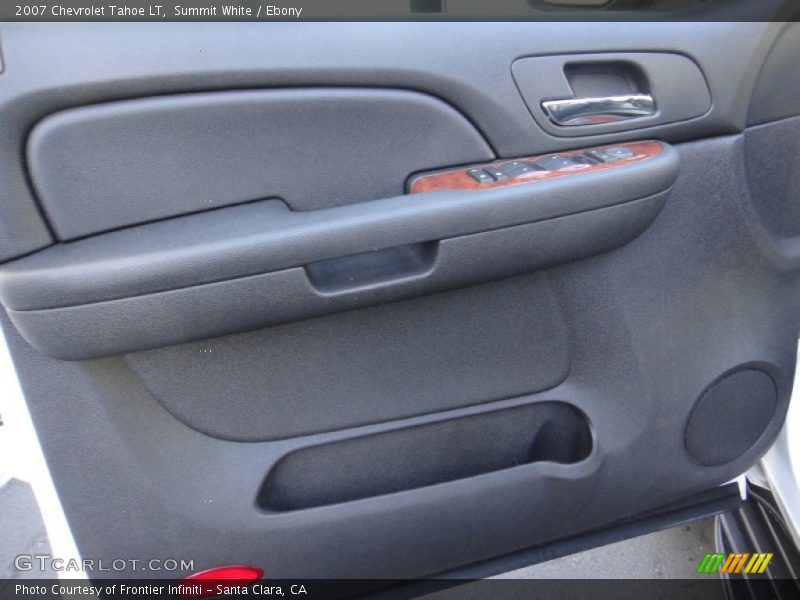 Summit White / Ebony 2007 Chevrolet Tahoe LT