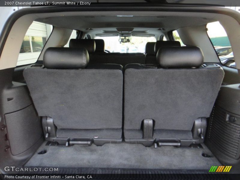 Summit White / Ebony 2007 Chevrolet Tahoe LT