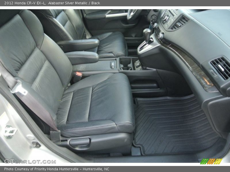 Alabaster Silver Metallic / Black 2012 Honda CR-V EX-L