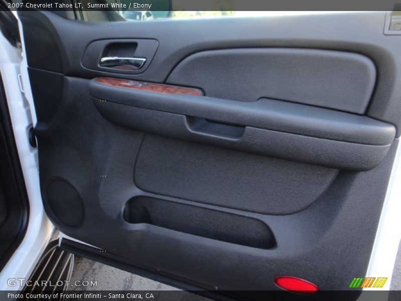 Summit White / Ebony 2007 Chevrolet Tahoe LT