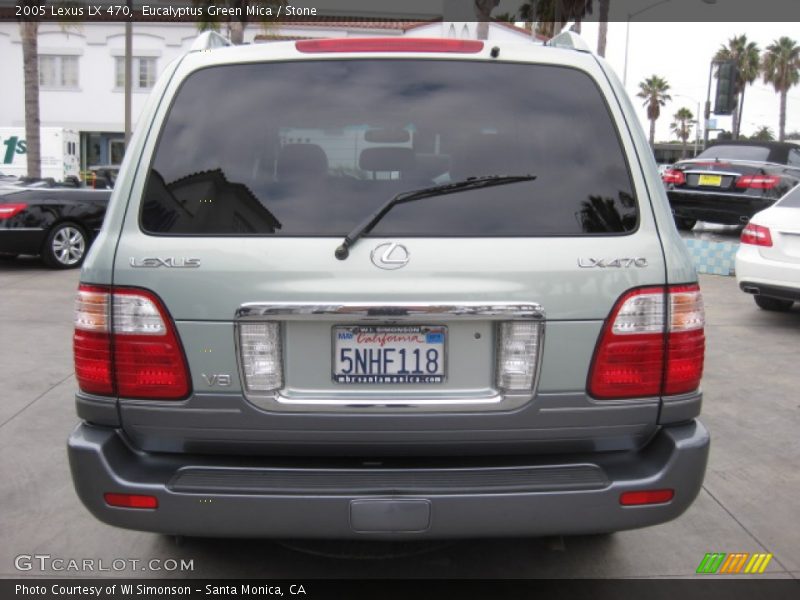 Eucalyptus Green Mica / Stone 2005 Lexus LX 470