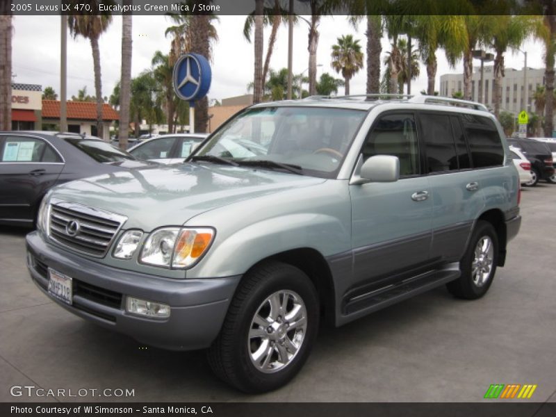 Eucalyptus Green Mica / Stone 2005 Lexus LX 470