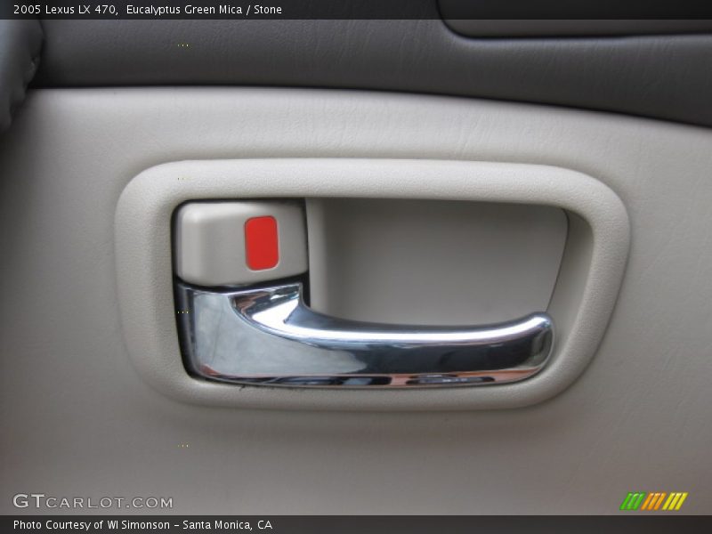 Eucalyptus Green Mica / Stone 2005 Lexus LX 470