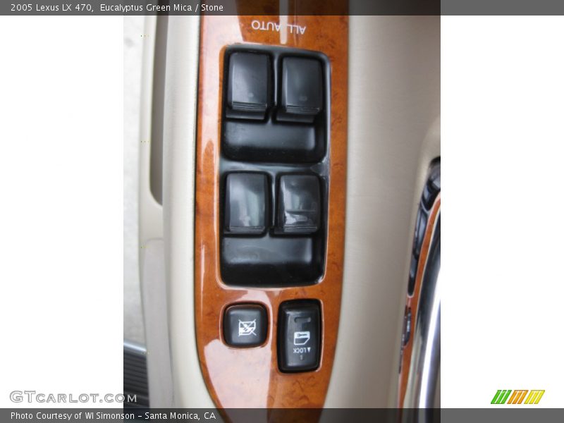 Eucalyptus Green Mica / Stone 2005 Lexus LX 470