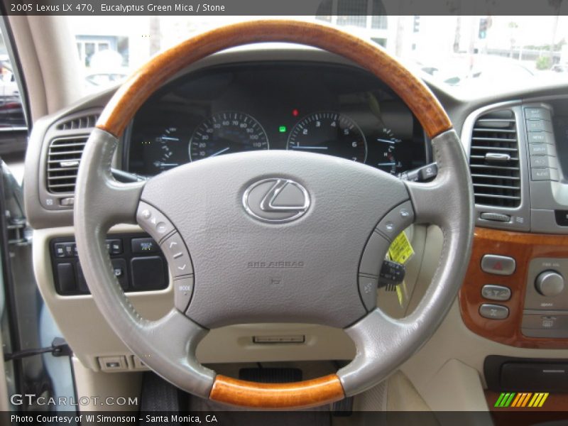 Eucalyptus Green Mica / Stone 2005 Lexus LX 470