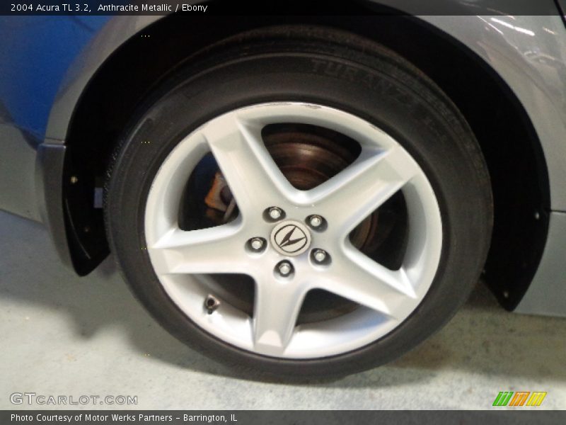 Anthracite Metallic / Ebony 2004 Acura TL 3.2