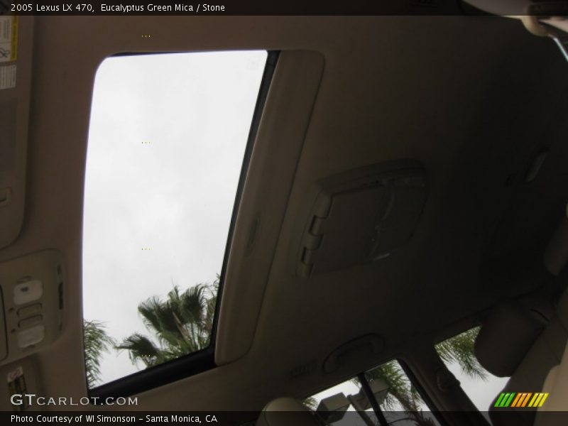 Eucalyptus Green Mica / Stone 2005 Lexus LX 470