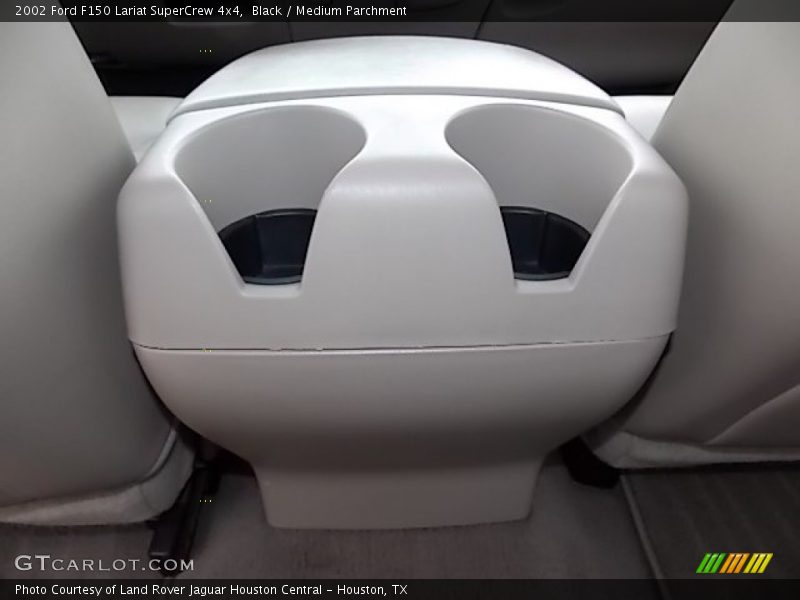 Black / Medium Parchment 2002 Ford F150 Lariat SuperCrew 4x4