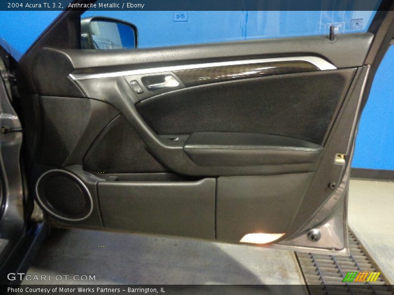 Anthracite Metallic / Ebony 2004 Acura TL 3.2