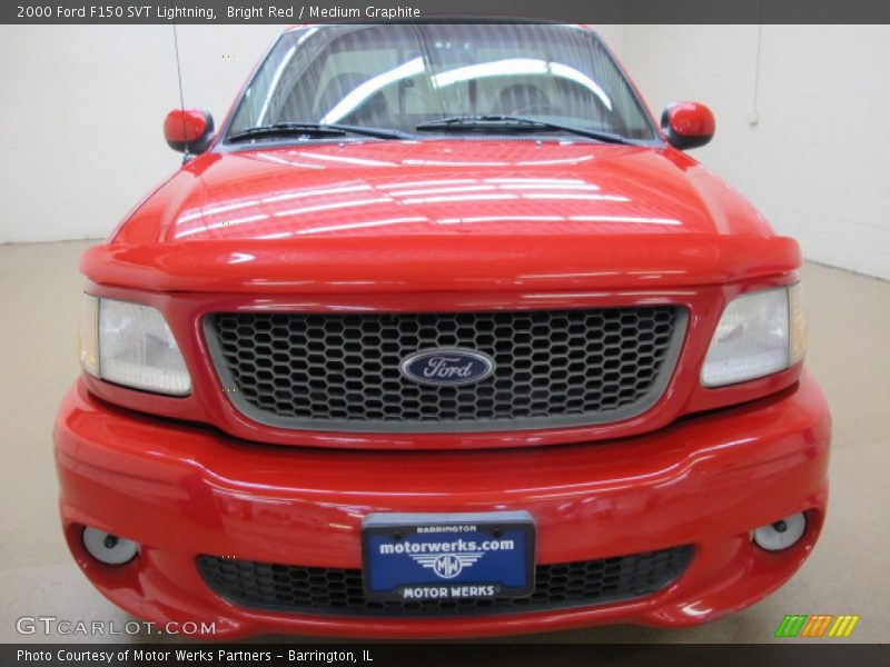 Bright Red / Medium Graphite 2000 Ford F150 SVT Lightning
