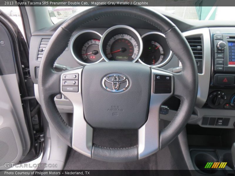 Magnetic Gray Metallic / Graphite 2013 Toyota Tacoma SR5 Prerunner Double Cab