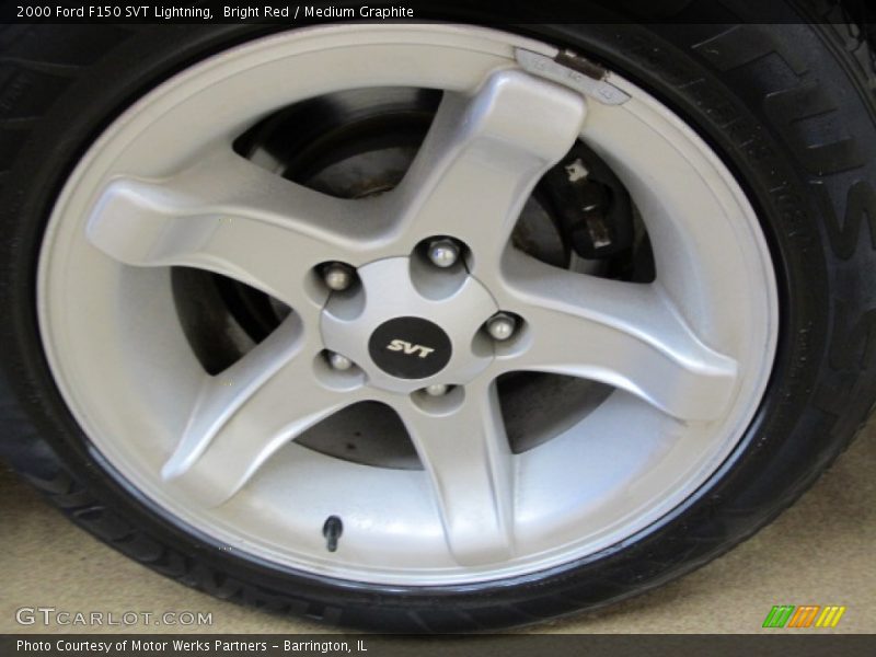 Bright Red / Medium Graphite 2000 Ford F150 SVT Lightning