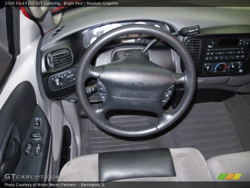 Bright Red / Medium Graphite 2000 Ford F150 SVT Lightning