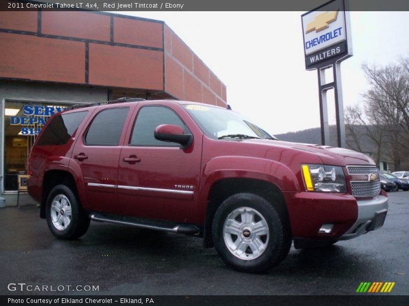 Red Jewel Tintcoat / Ebony 2011 Chevrolet Tahoe LT 4x4