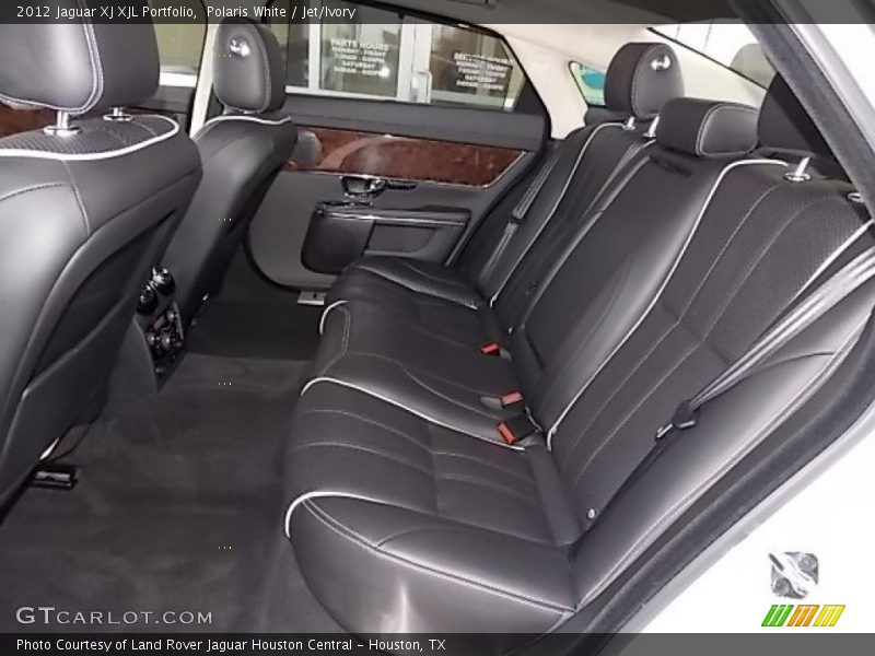 Rear Seat of 2012 XJ XJL Portfolio