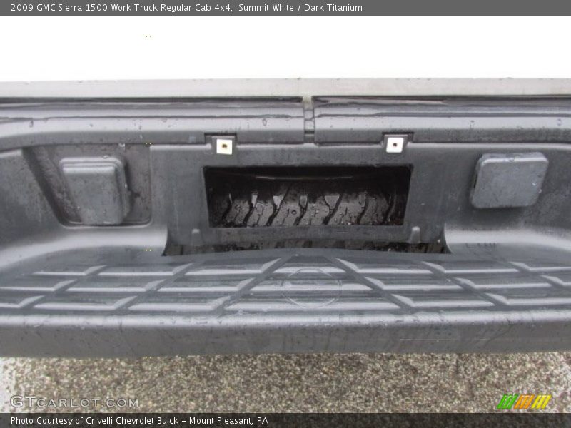 Summit White / Dark Titanium 2009 GMC Sierra 1500 Work Truck Regular Cab 4x4