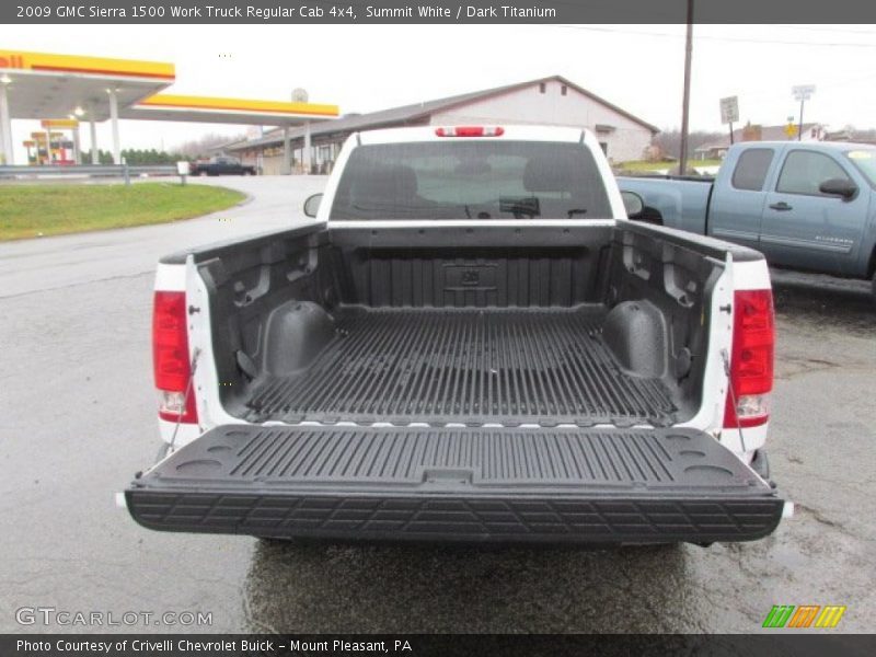 Summit White / Dark Titanium 2009 GMC Sierra 1500 Work Truck Regular Cab 4x4