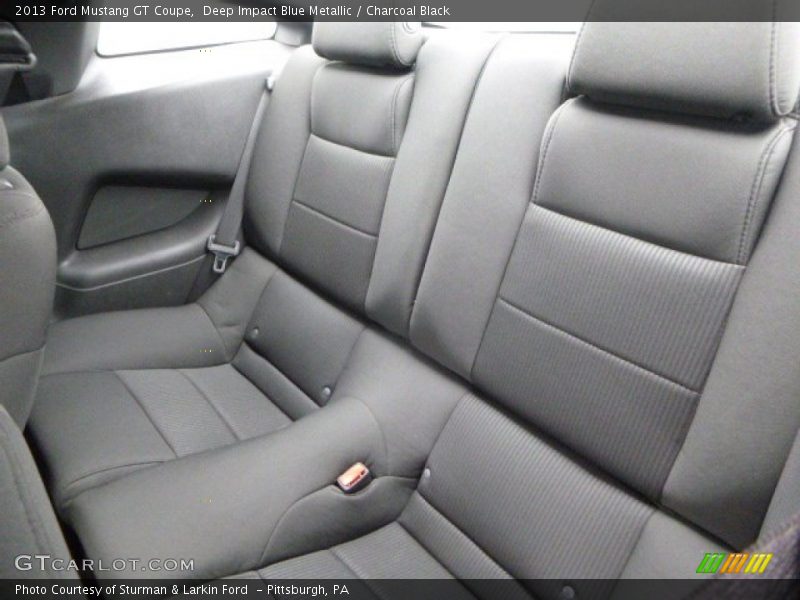 Deep Impact Blue Metallic / Charcoal Black 2013 Ford Mustang GT Coupe
