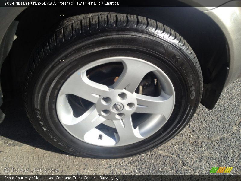 Polished Pewter Metallic / Charcoal 2004 Nissan Murano SL AWD