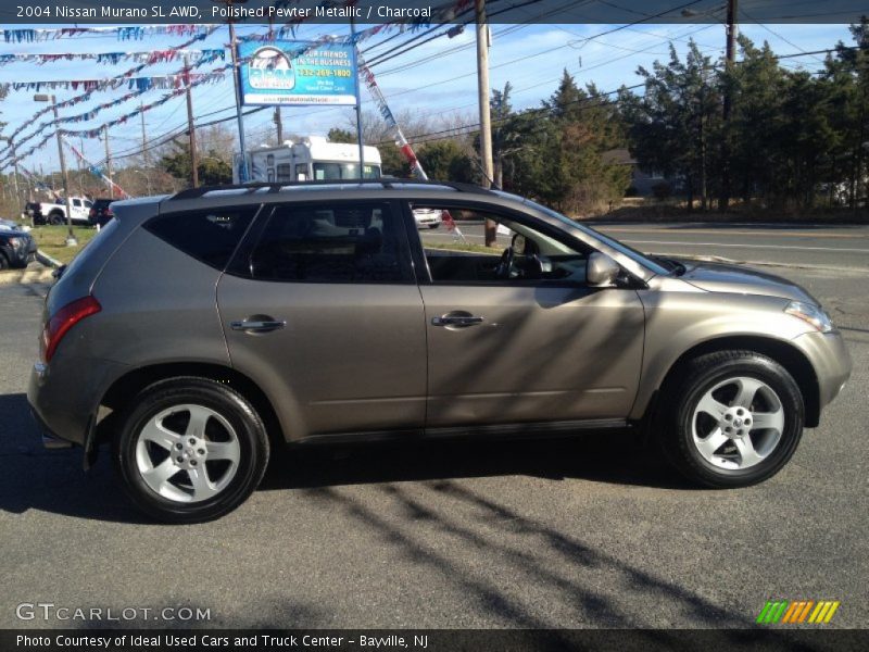 Polished Pewter Metallic / Charcoal 2004 Nissan Murano SL AWD