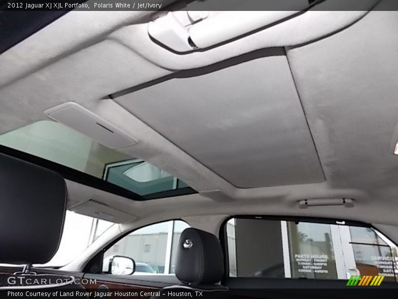Sunroof of 2012 XJ XJL Portfolio