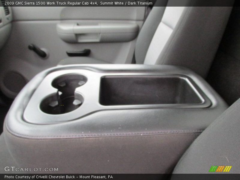 Summit White / Dark Titanium 2009 GMC Sierra 1500 Work Truck Regular Cab 4x4