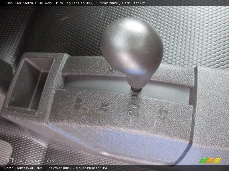 Summit White / Dark Titanium 2009 GMC Sierra 1500 Work Truck Regular Cab 4x4