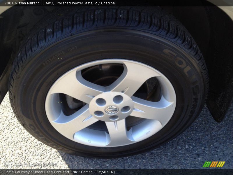 Polished Pewter Metallic / Charcoal 2004 Nissan Murano SL AWD