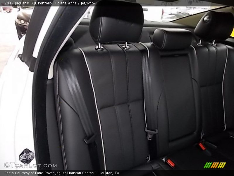 Polaris White / Jet/Ivory 2012 Jaguar XJ XJL Portfolio