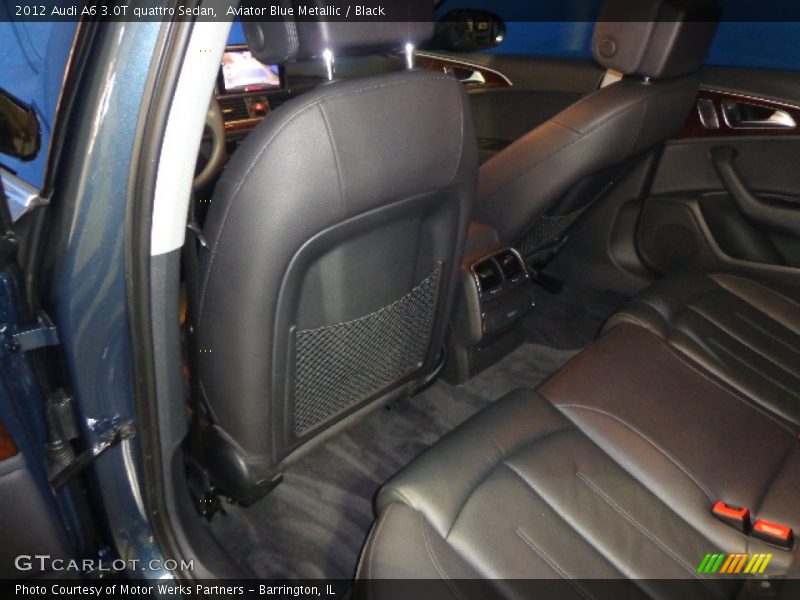 Aviator Blue Metallic / Black 2012 Audi A6 3.0T quattro Sedan