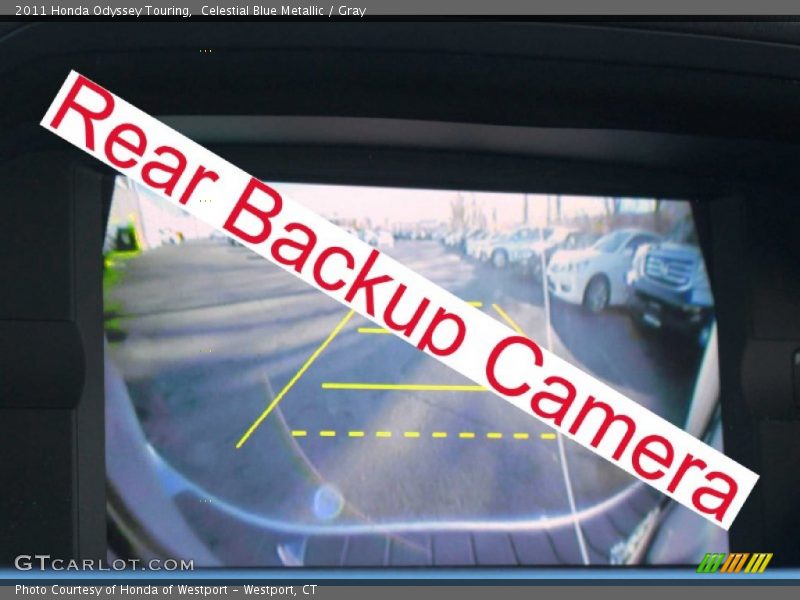 Celestial Blue Metallic / Gray 2011 Honda Odyssey Touring