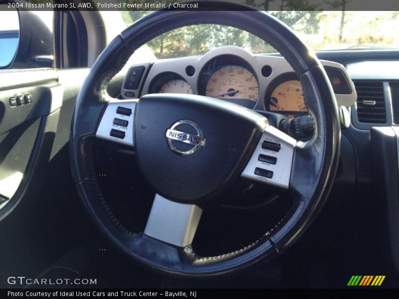 Polished Pewter Metallic / Charcoal 2004 Nissan Murano SL AWD