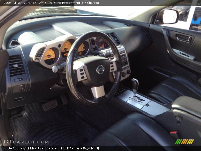 Polished Pewter Metallic / Charcoal 2004 Nissan Murano SL AWD