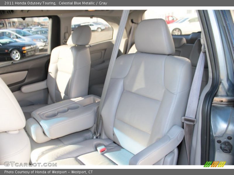 Celestial Blue Metallic / Gray 2011 Honda Odyssey Touring