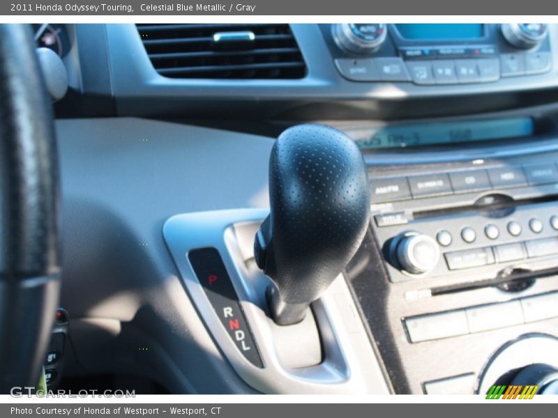 Celestial Blue Metallic / Gray 2011 Honda Odyssey Touring