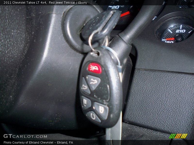 Red Jewel Tintcoat / Ebony 2011 Chevrolet Tahoe LT 4x4