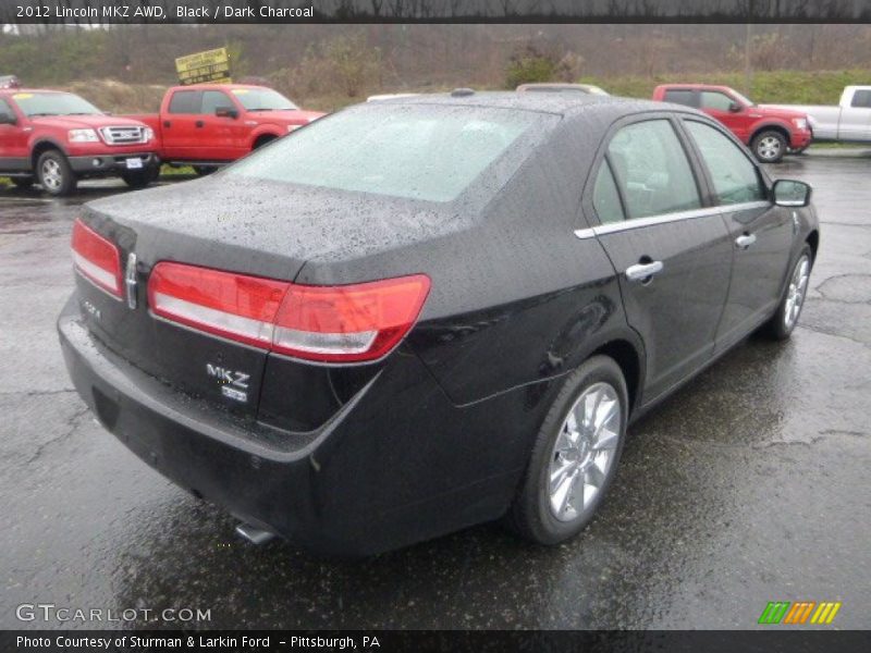 Black / Dark Charcoal 2012 Lincoln MKZ AWD