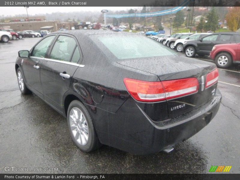 Black / Dark Charcoal 2012 Lincoln MKZ AWD