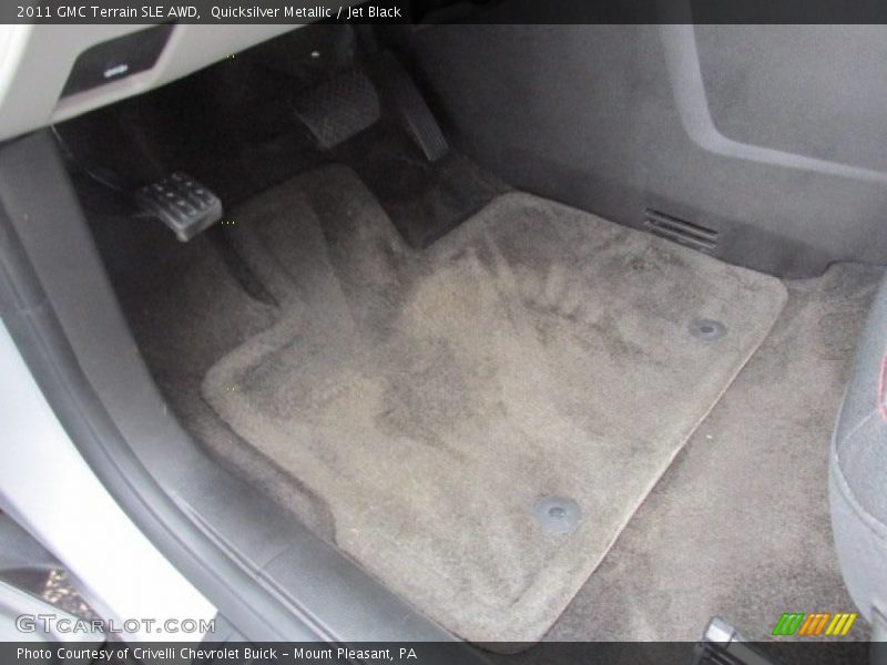 Quicksilver Metallic / Jet Black 2011 GMC Terrain SLE AWD