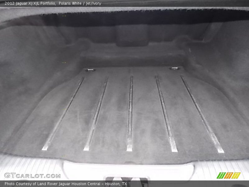 Polaris White / Jet/Ivory 2012 Jaguar XJ XJL Portfolio