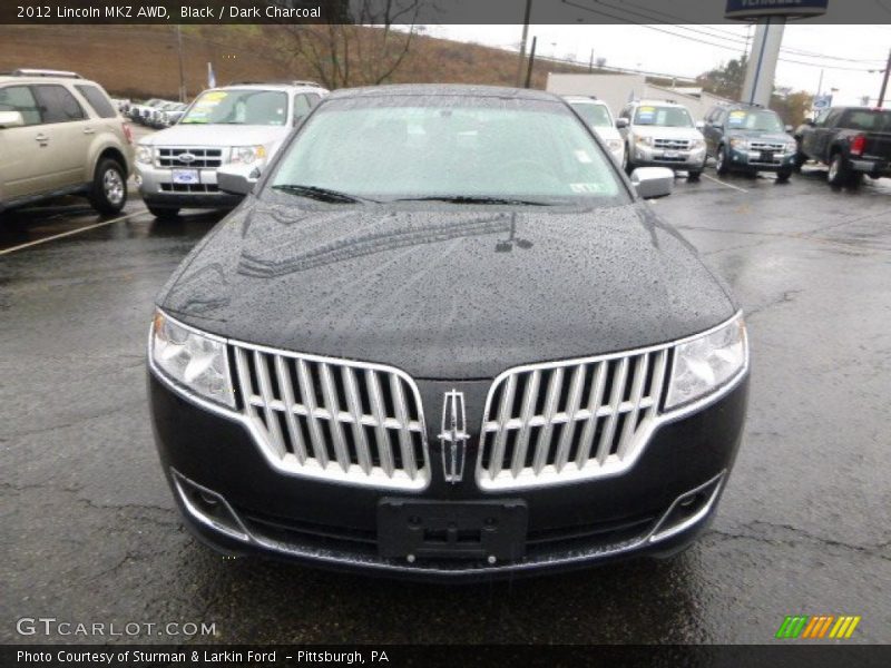 Black / Dark Charcoal 2012 Lincoln MKZ AWD